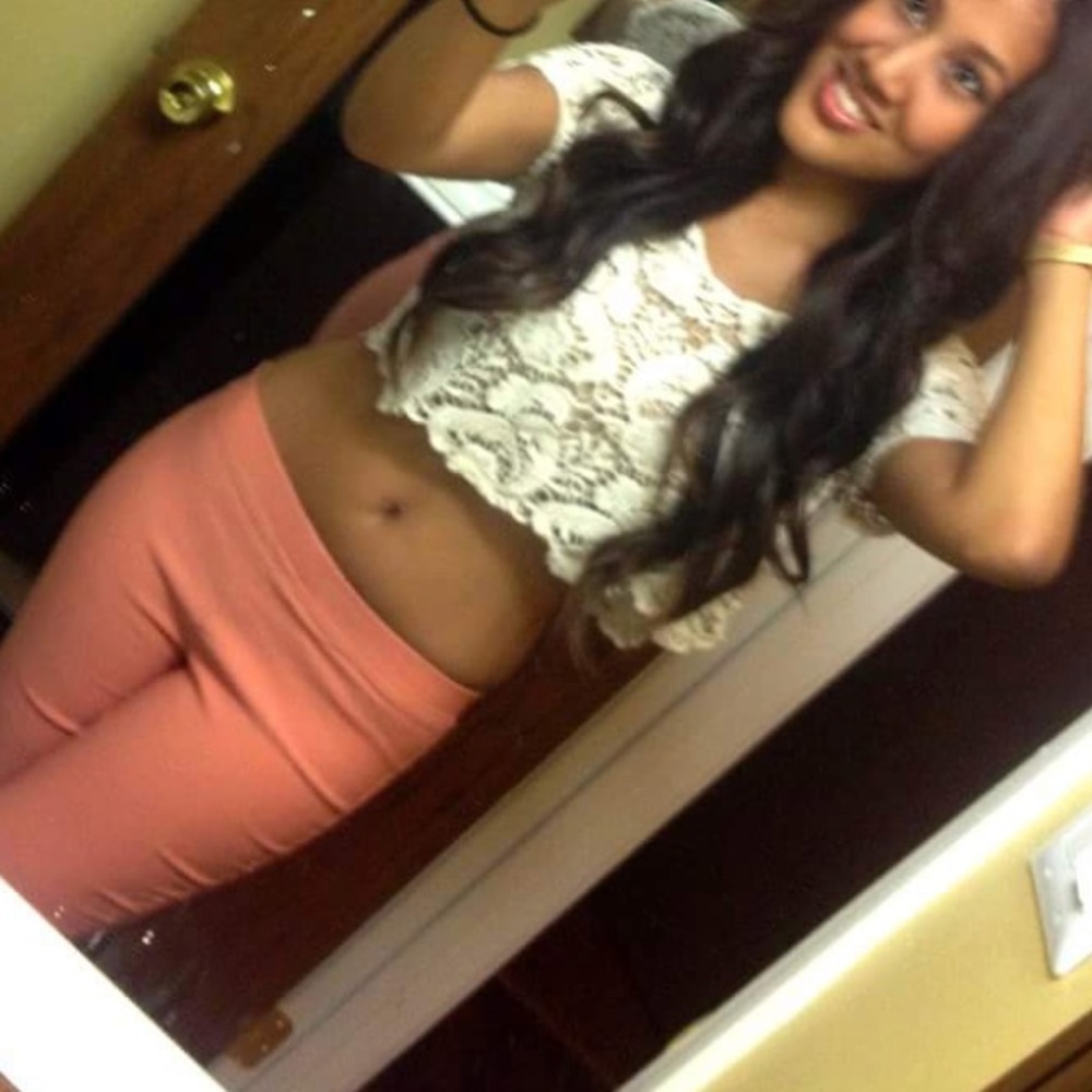 Crochet crop top